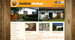 Desktop Screenshot of jandova-chalupa.cz